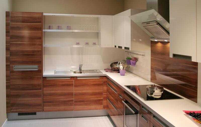 finished custom kitchen cabinets